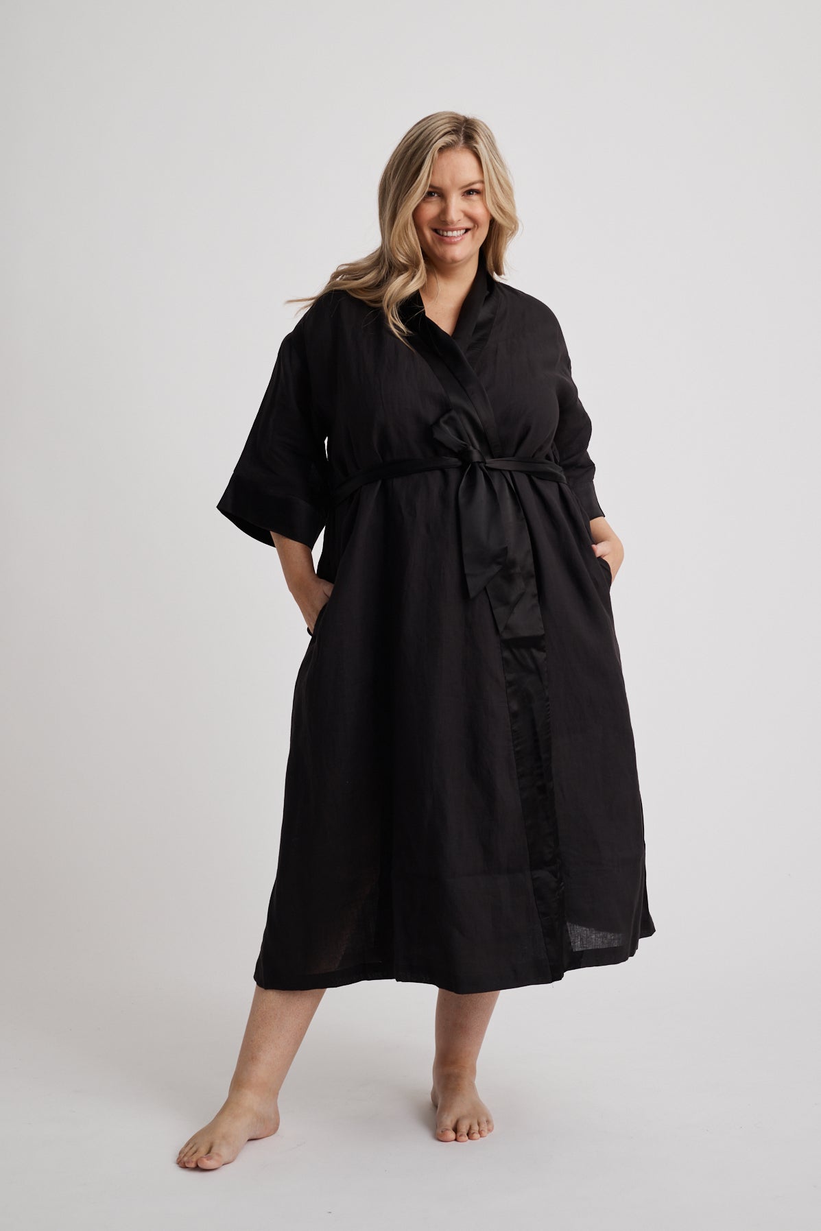 Hank & Hera - Anne - Robe - Long - Black