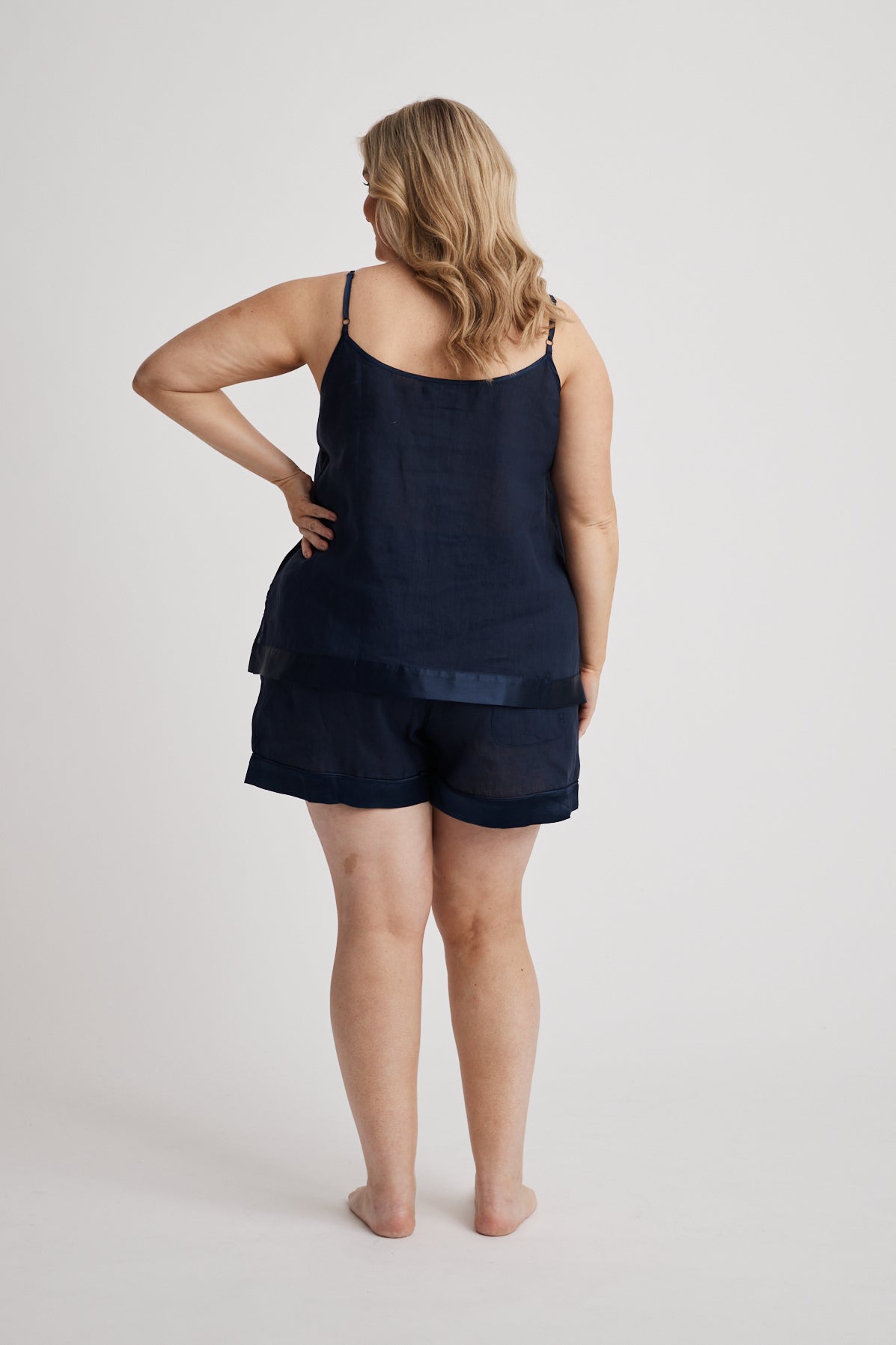 Hank & Hera - Shorts & Cami Set - Navy