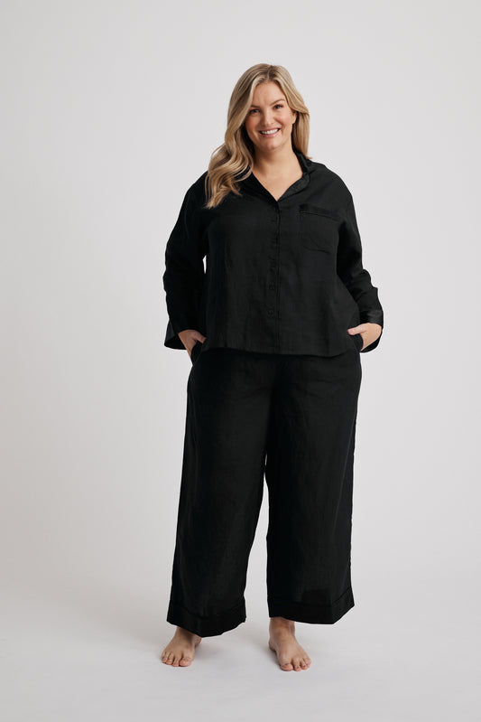 Hank & Hera - Hera - Pajama Set - Long - Black