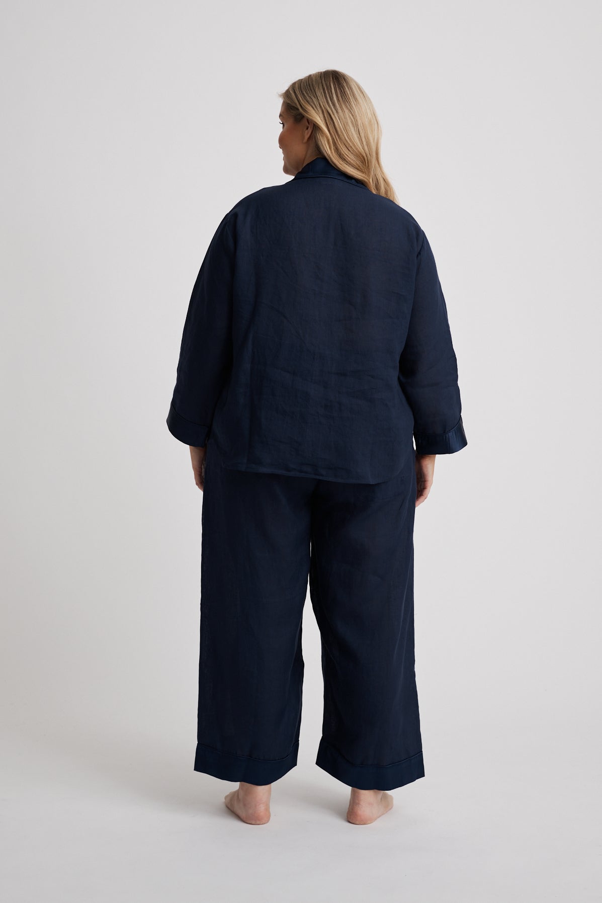 Hank & Hera - Hera - Pajama Set - Long - Navy