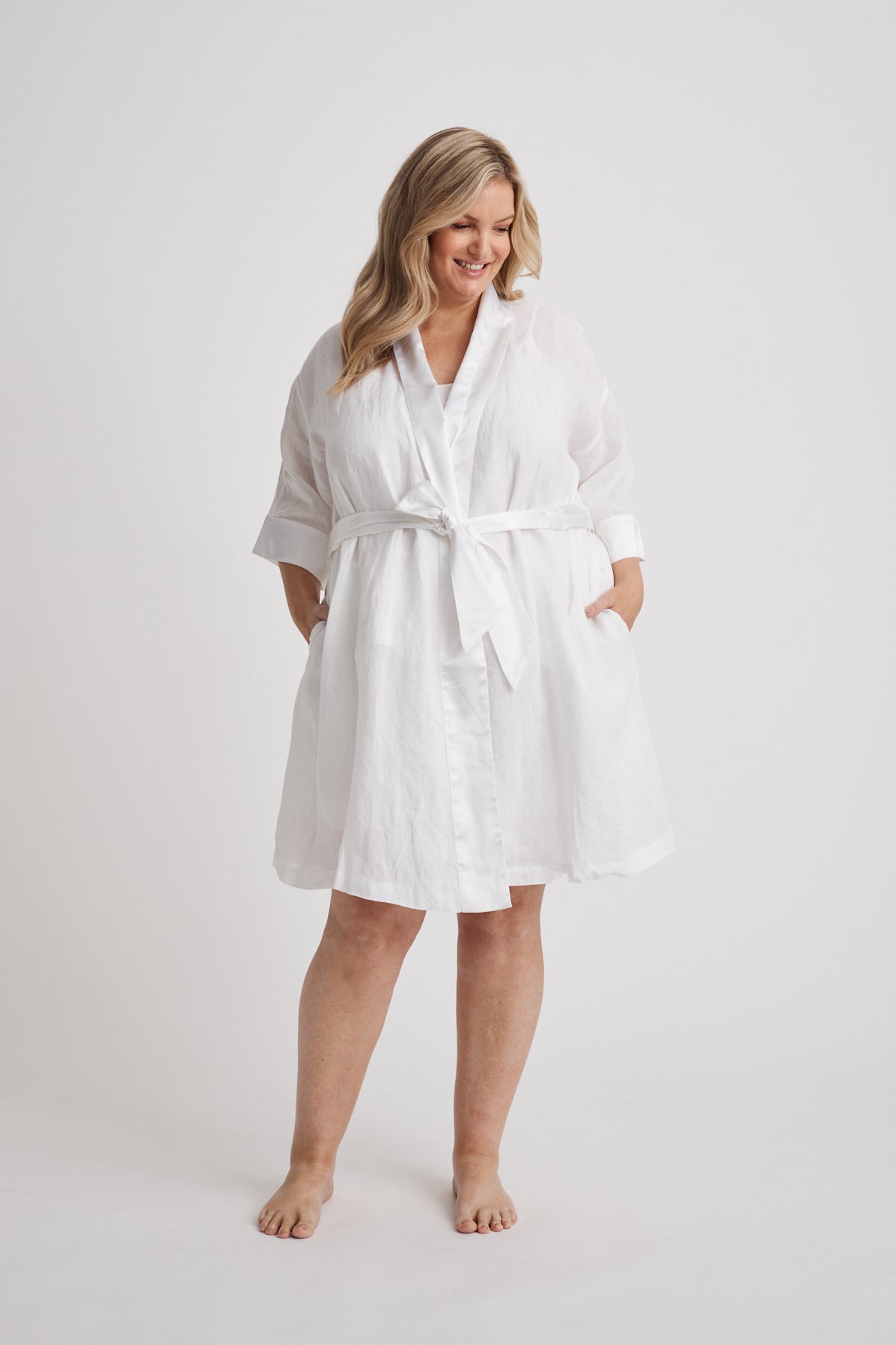 Hank & Hera - Anne - Robe - Short - White