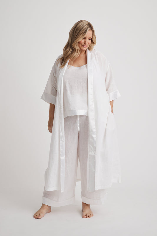 Hank & Hera - Anne - Robe - Long - White