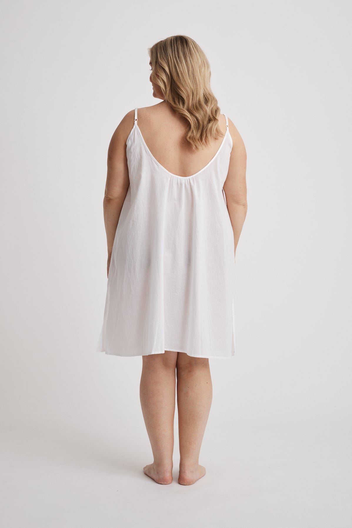 Hank & Hera - Leilani - Nightdress - Short - White