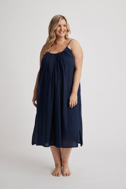 Hank & Hera - Leilani - Nightdress - Long - Navy