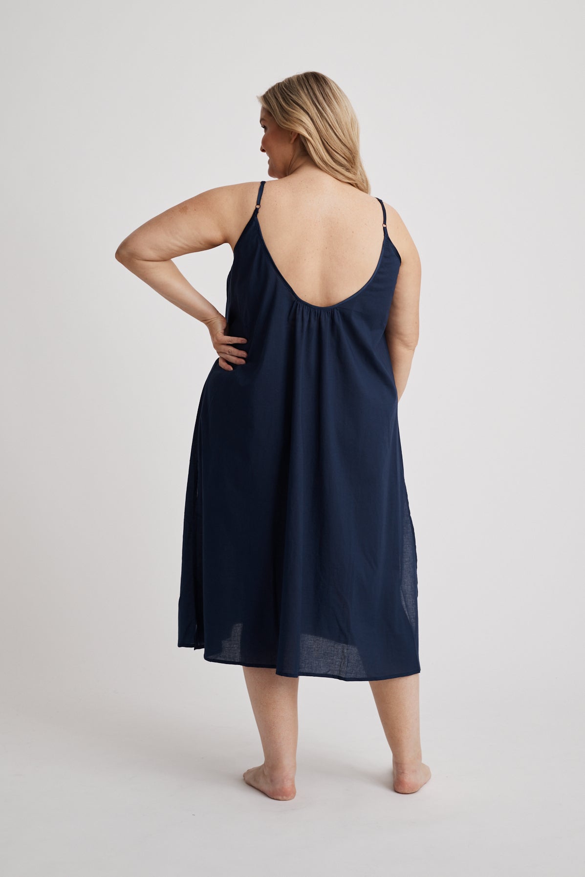 Hank & Hera - Leilani - Nightdress - Long - Navy