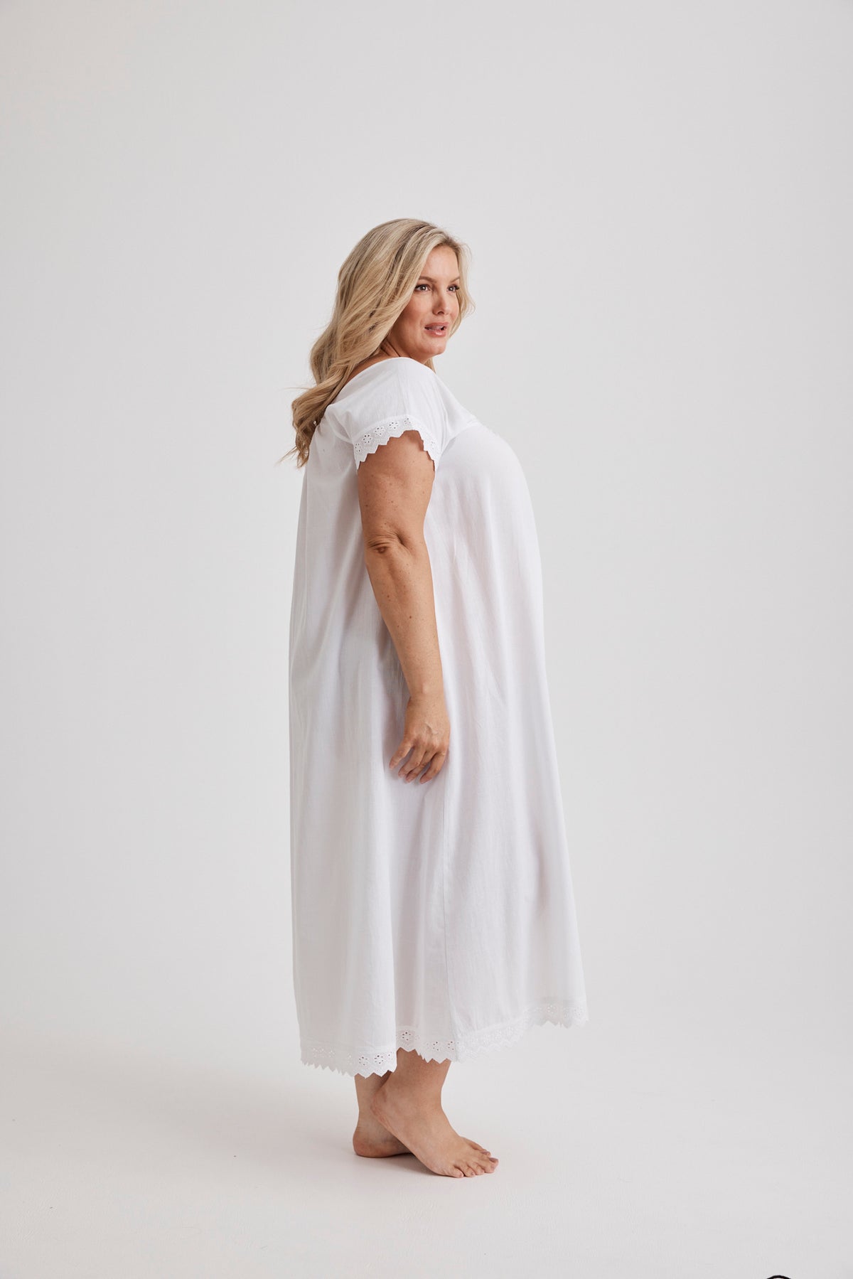 Hank & Hera - Arianna - Nightie - Long - White