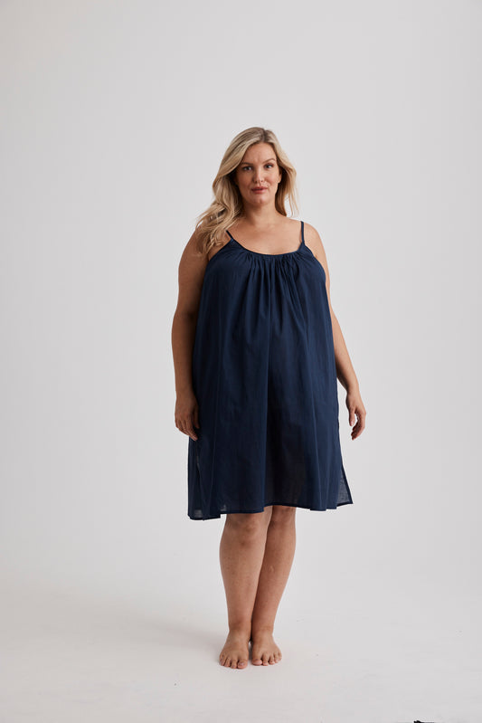 Hank & Hera - Leilani - Nightdress - Short - Navy