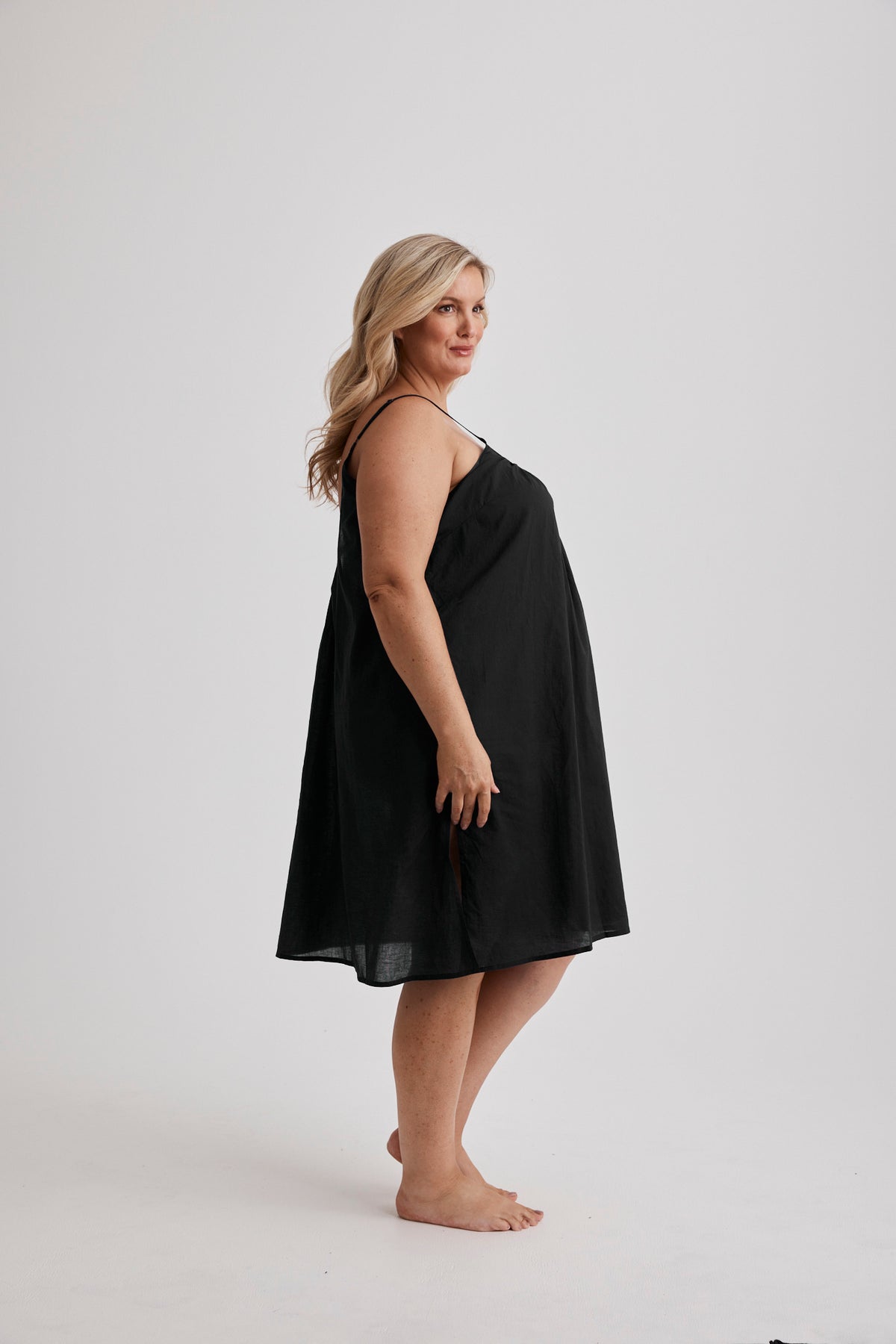 Hank & Hera - Leilani - Nightdress - Short - Black