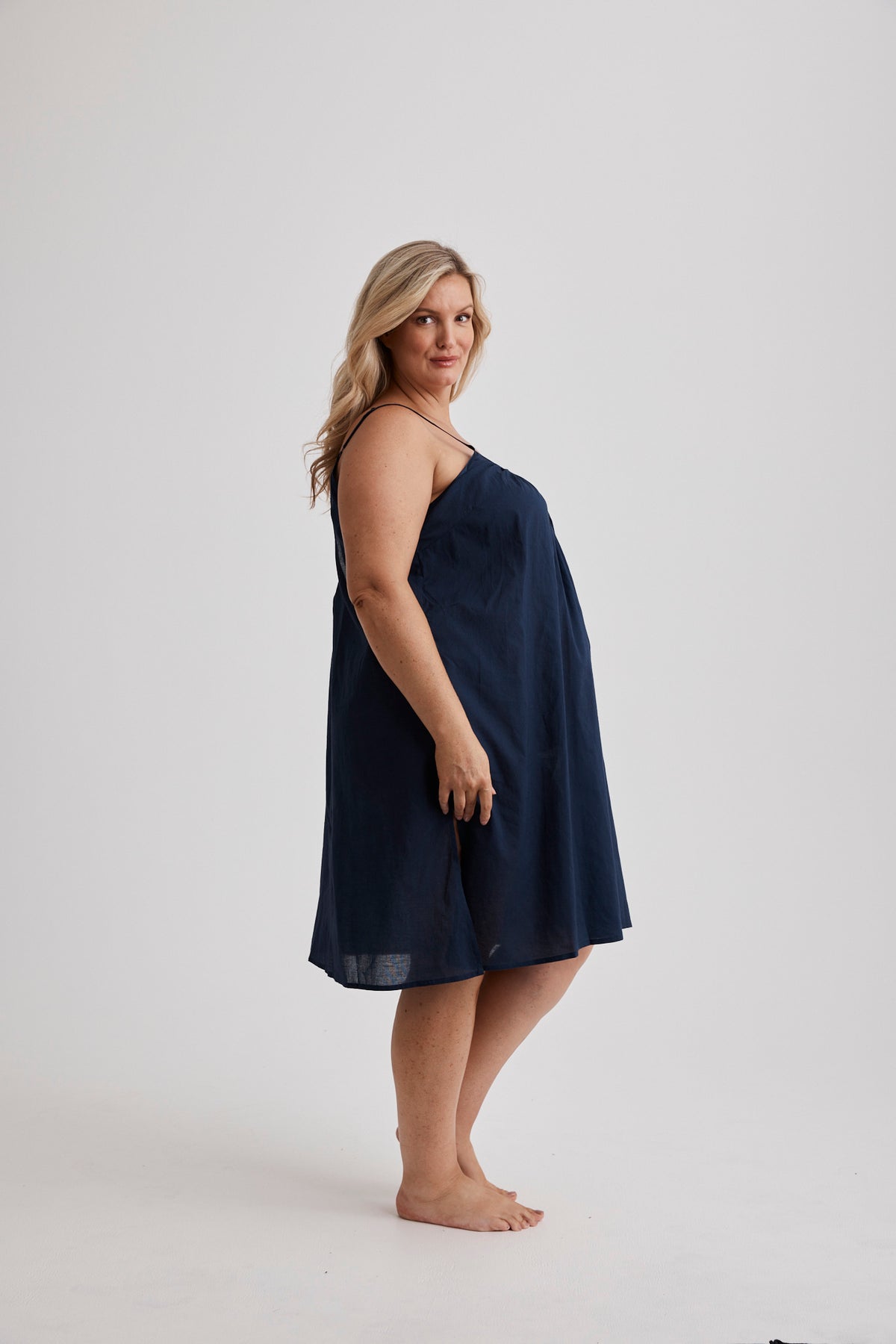 Hank & Hera - Leilani - Nightdress - Short - Navy