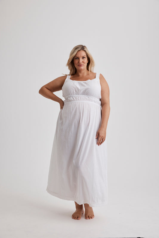 Hank & Hera - Nitya - Nightdress - Long - White