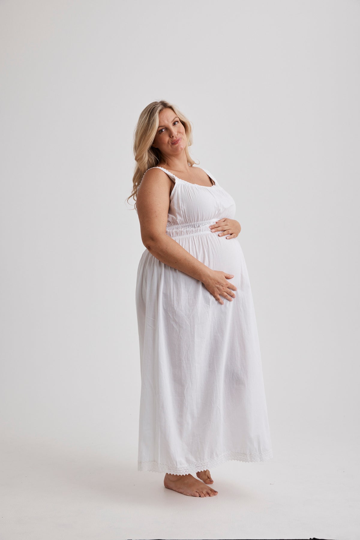 Hank & Hera - Nitya - Nightdress - Long - White