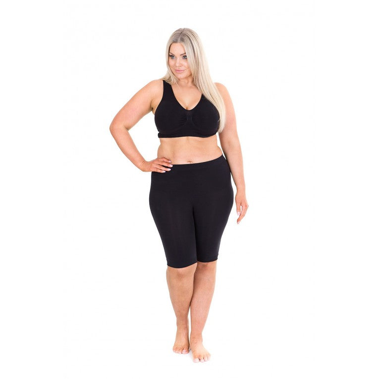 Sonsee - Anti Chafing Shorts Long Leg (Black) - Plus Size