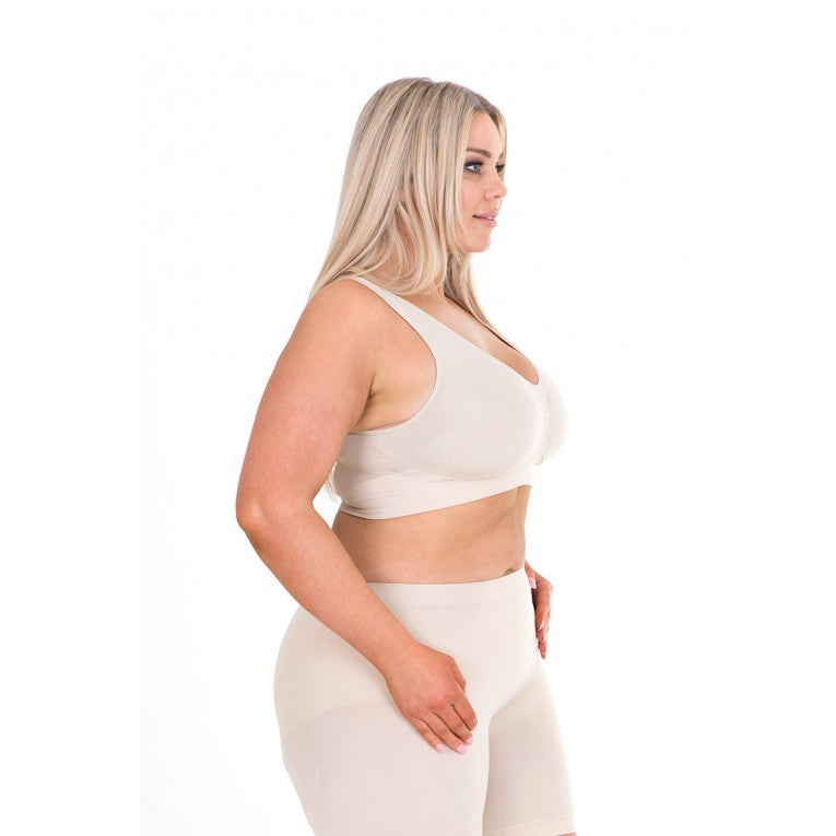 Sonsee - High Back Bra (Nude) - Plus Size
