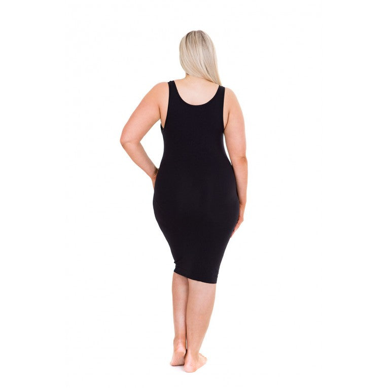 Sonsee - Singlet Slip (Black) - Plus Size