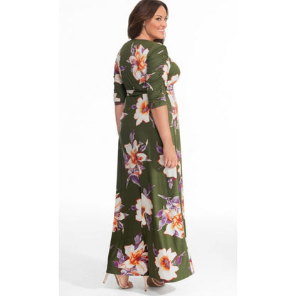 Kiyonna - Meadow Dream Maxi Dress - Plus Size